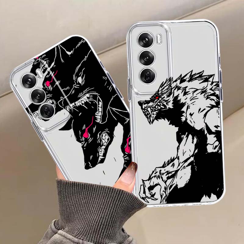 Oppo A78 - Evil Wolf Anime Art Phone Case