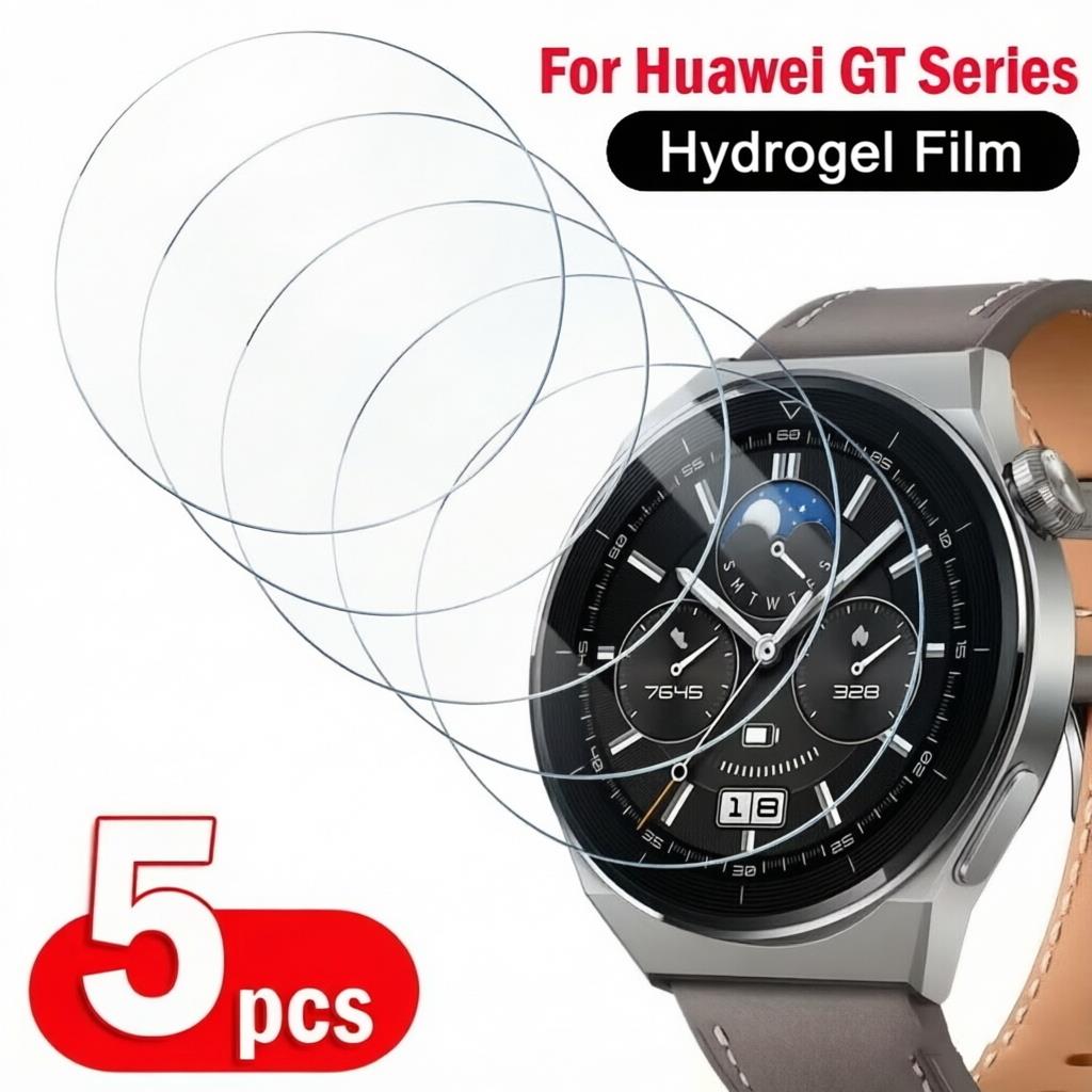 Smartwatch Screen Film - 1-5Pcs Hydrogel Film For Huawei Watch