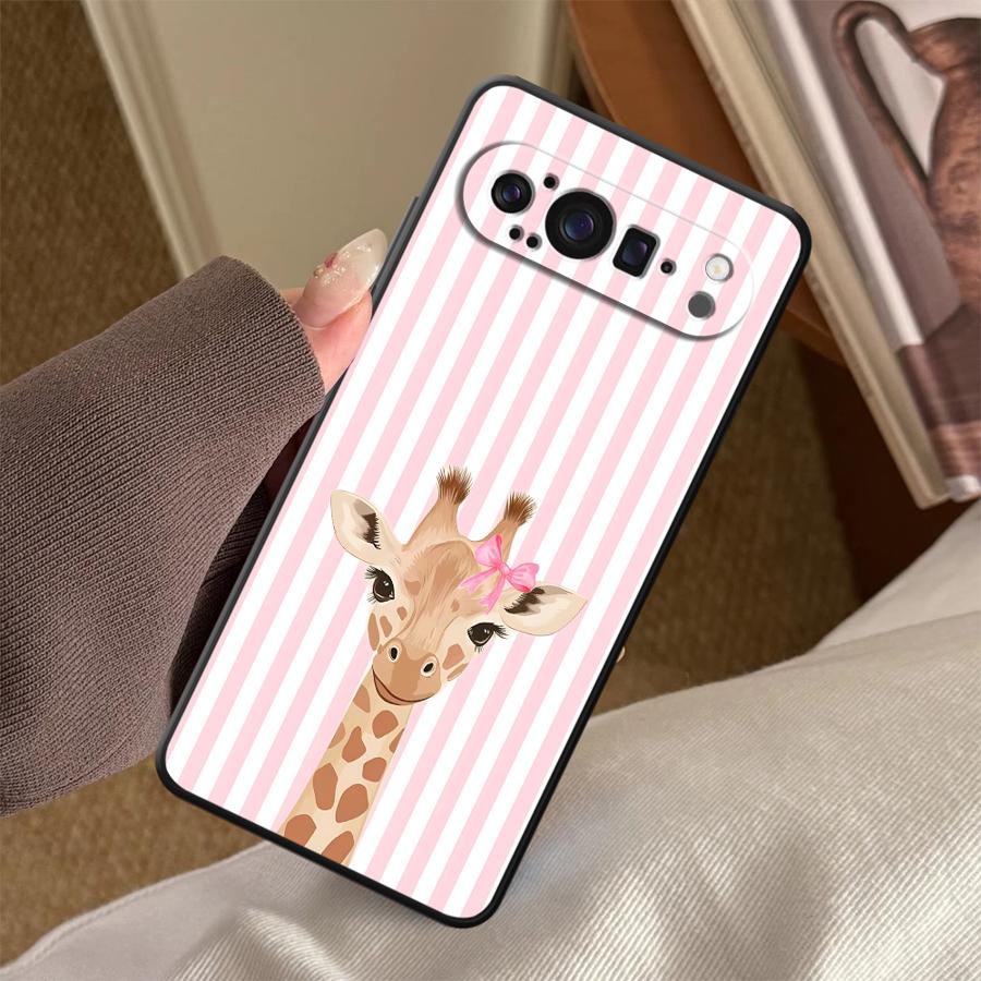 Cartoon Giraffe Funda Phone Co - огляд і ціна Google Pixel 9