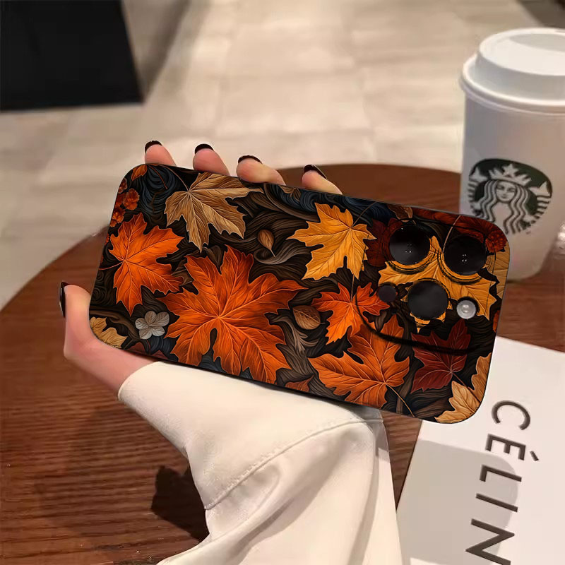 Autumn Maple Leaves Pattern Ph - огляд і ціна Xiaomi Poco X6