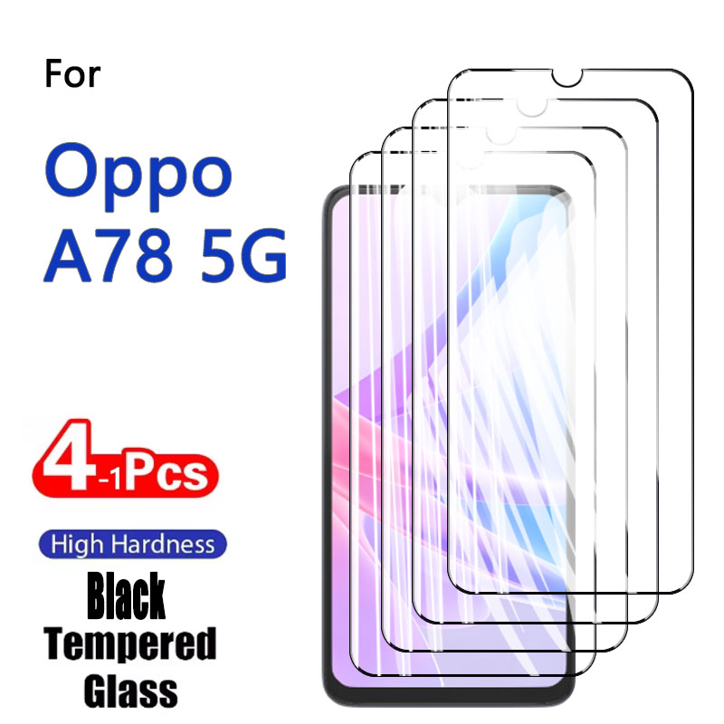 1-4PCS Screen Protectors For O - огляд і ціна Oppo A78
