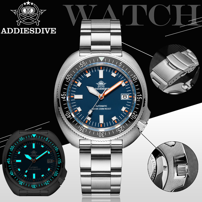 ADDIESDIVE NH35 Automatic Men' - огляд і ціна Anti Blue Light Film